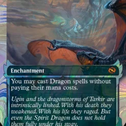 Magic The Gathering Dracogenesis (0412) (Showcase) (Halo Foil) [Tarkir: Dragonstorm]