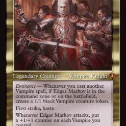 Magic The Gathering Edgar Markov (Retro Frame) [Innistrad Remastered]