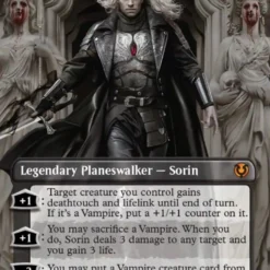 Magic The Gathering Sorin, Imperious Bloodlord (Borderless) [Innistrad Remastered]