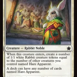 Magic The Gathering Hare Apparent [Foundations]