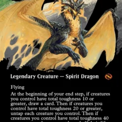 Magic The Gathering Betor, Kin To All (Borderless) [Tarkir: Dragonstorm]