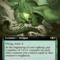 Magic The Gathering Canopy Gargantuan (Extended Art) [Tarkir: Dragonstorm Commander]