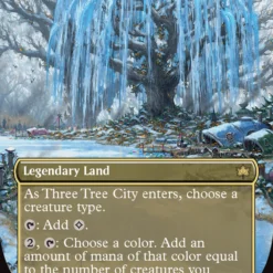 Magic The Gathering Three Tree City (Borderless) (0340) [Bloomburrow]
