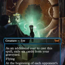 Magic The Gathering Abhorrent Oculus (Borderless) [Duskmourn: House Of Horror]