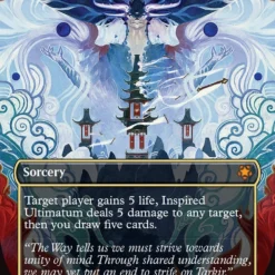 Magic The Gathering Inspired Ultimatum (Borderless) [Tarkir: Dragonstorm Special Guests]