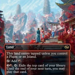 Magic The Gathering Cori Mountain Monastery (Borderless) [Tarkir: Dragonstorm]