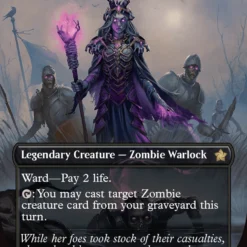 Magic The Gathering Zul Ashur, Lich Lord (Borderless) [Foundations]