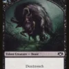 Magic The Gathering Beast Token [Mythic Edition Tokens]