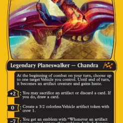 Magic The Gathering Chandra, Spark Hunter (First-Place Foil) [Aetherdrift]