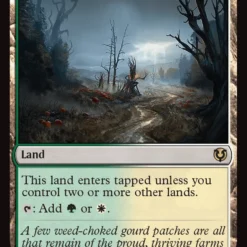 Magic The Gathering Overgrown Farmland [Innistrad Remastered]
