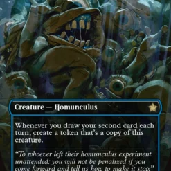 Magic The Gathering Homunculus Horde (Borderless) (Mana Foil) [Foundations]