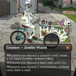 Magic The Gathering Bone Miser (Borderless) [Aetherdrift Special Guests]