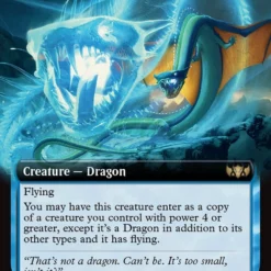 Magic The Gathering Deceptive Frostkite (Extended Art) [Tarkir: Dragonstorm Commander]