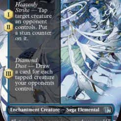 Magic The Gathering Summon: Shiva (Borderless) [FINAL FANTASY]