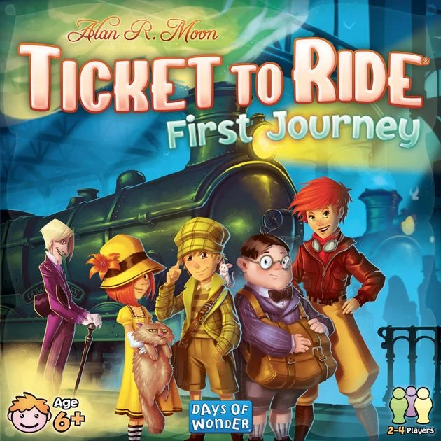 Days Of Wonder Ticket To Ride: First Journey | U.S.