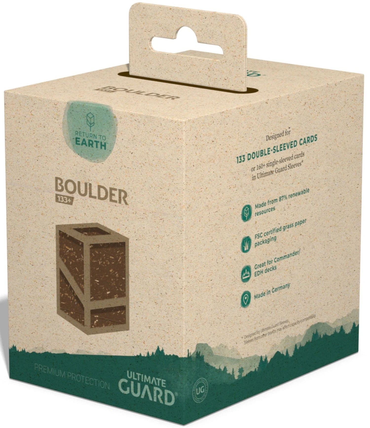 Return To Earth Boulder | 133+ (Brown)