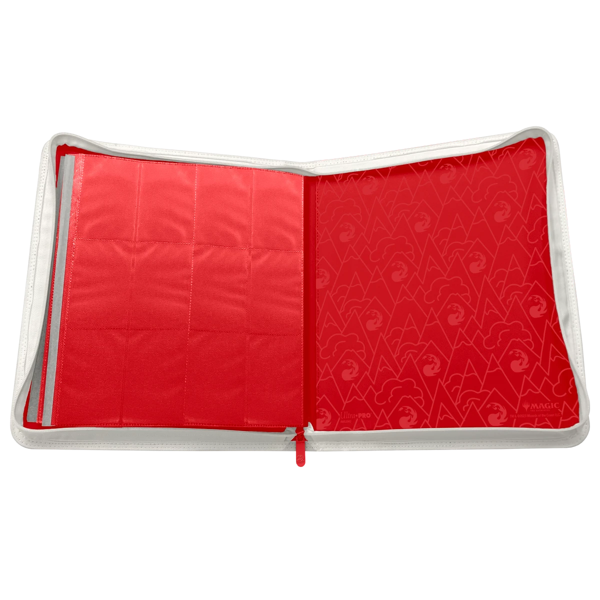 Ultra Pro: 12-Pocket Zip PRO-Binder - Mana 8 Mountain - Image 4