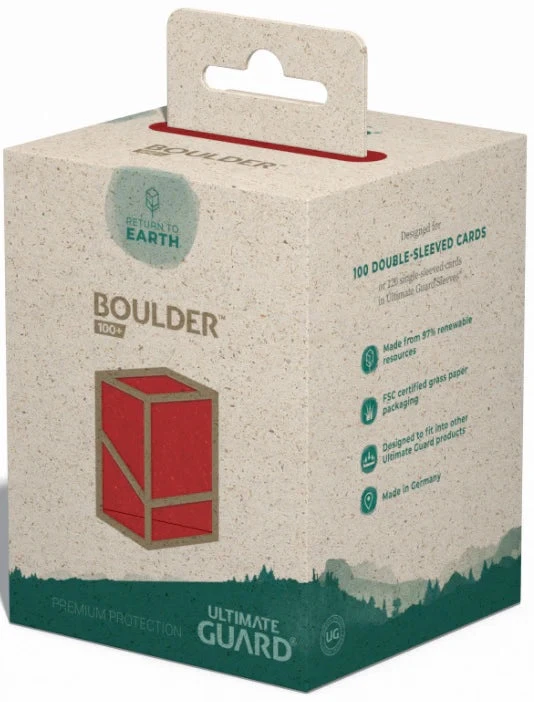 Return To Earth Boulder | 100+ (Red)