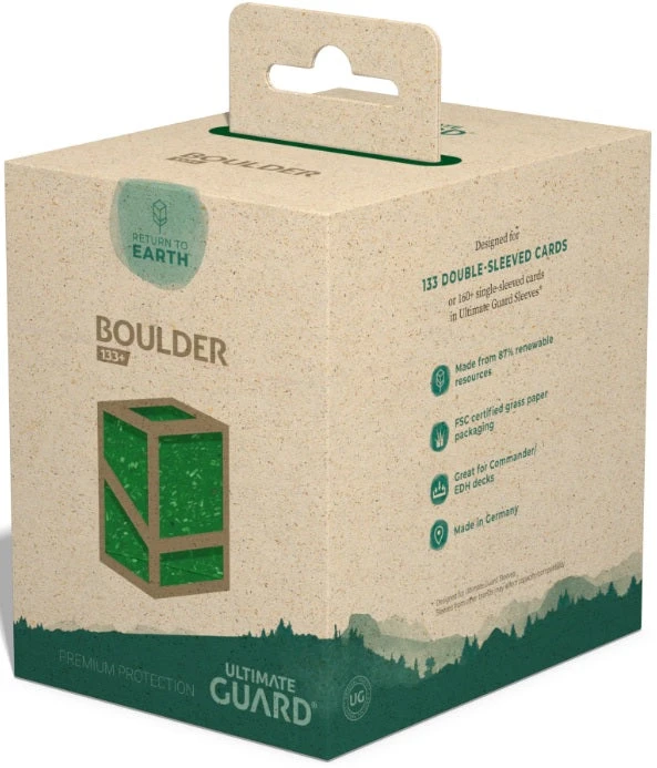 Return To Earth Boulder | 133+ (Green)