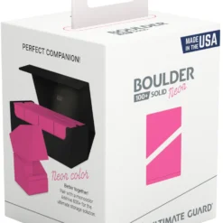 Ultimate Guard: Boulder 100+ Neon - Pink