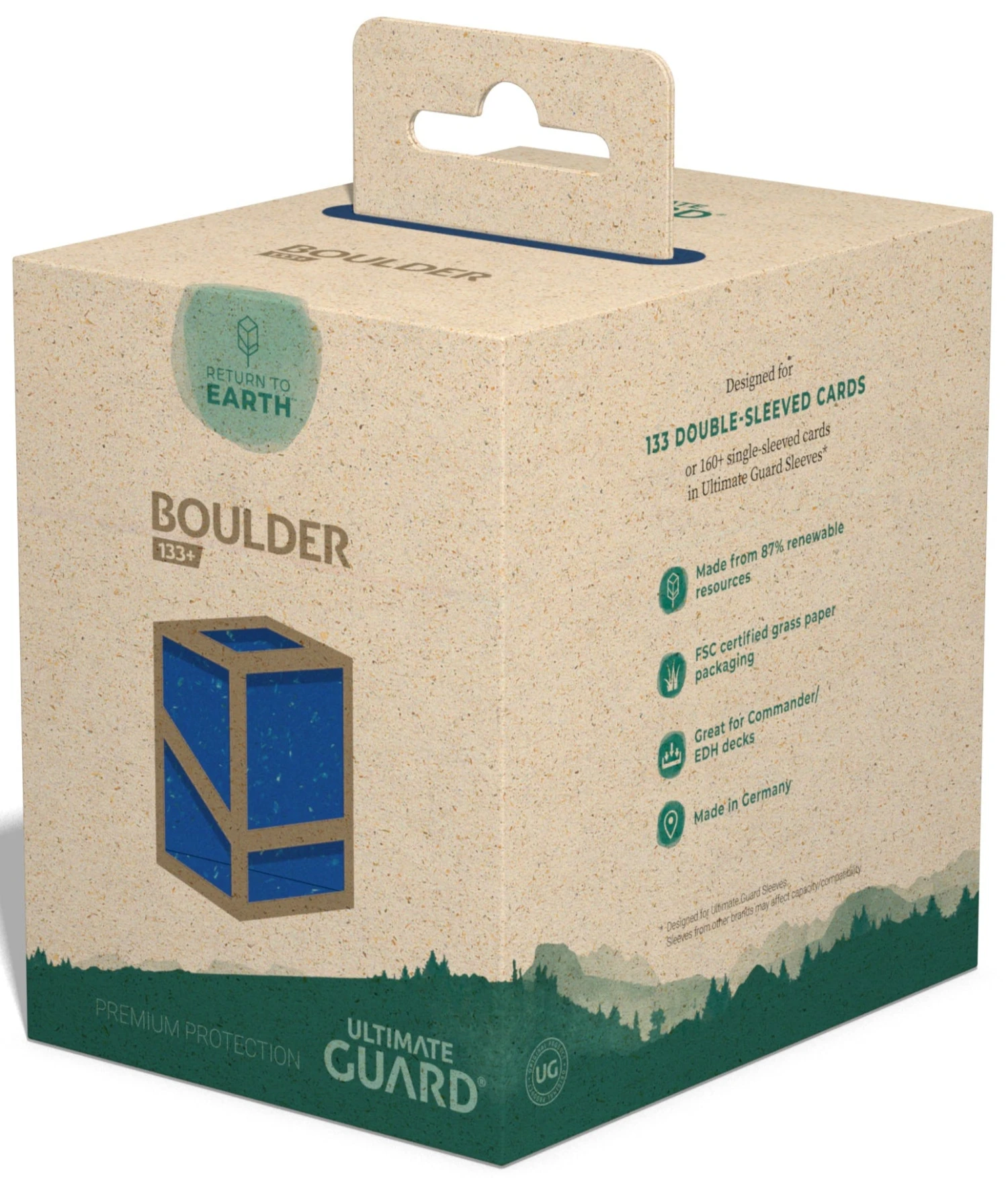 Return To Earth Boulder | 133+ (Blue)